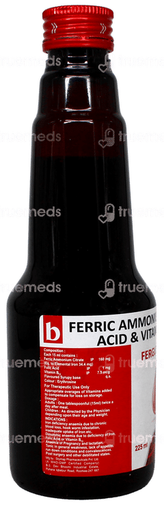 Ferglow Red Syrup 225Ml